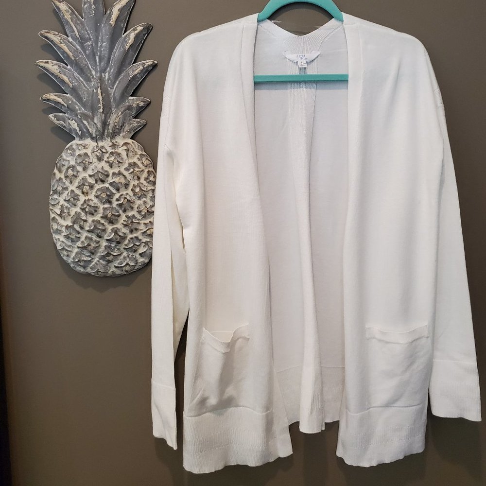 Cute White Cardigan